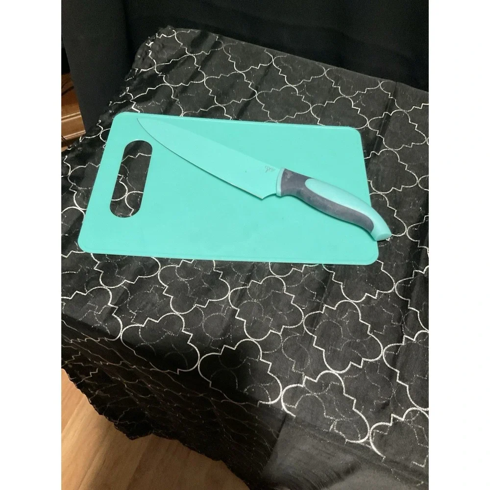 cutting board set With 1 Knife And 2 Cutting Boards 1 Small And 1 Large